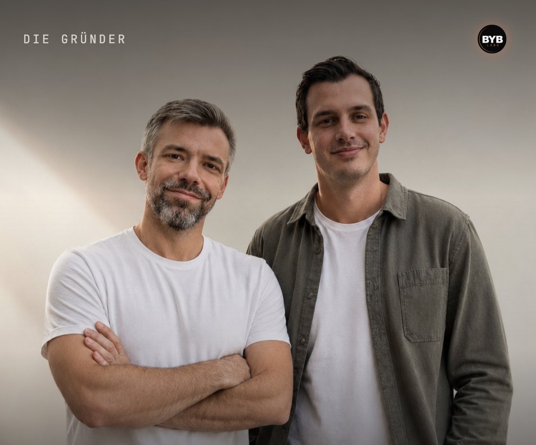Thorsten Gätz und Moritz Knabe, die beiden Gründer von BYB Labs